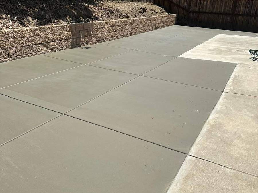 Concrete driveways, patios and walkways